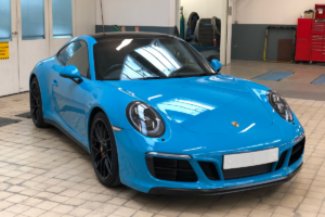 Blue Porsche Respray